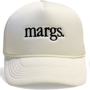 NEW.  margs. Trucker - Bone